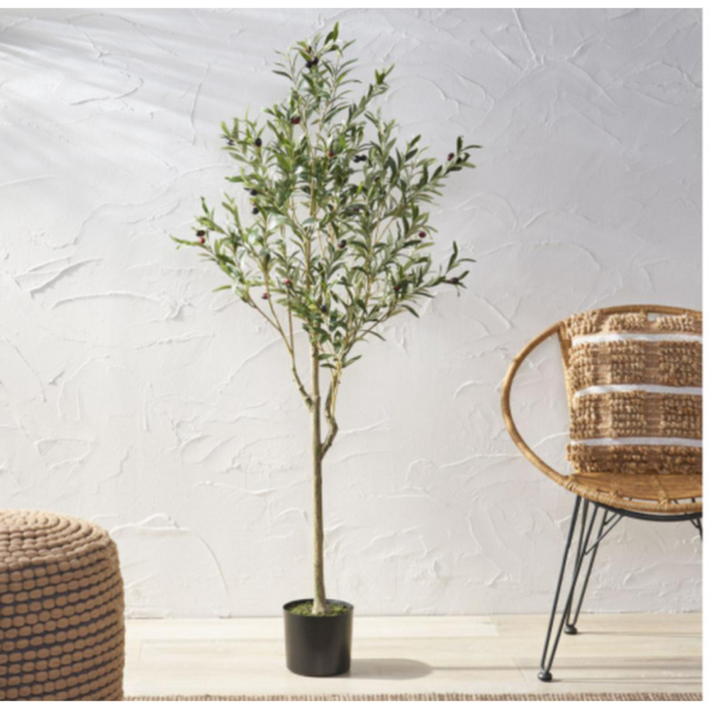 Noble House Tigue 5ft Artificial Olive Tree